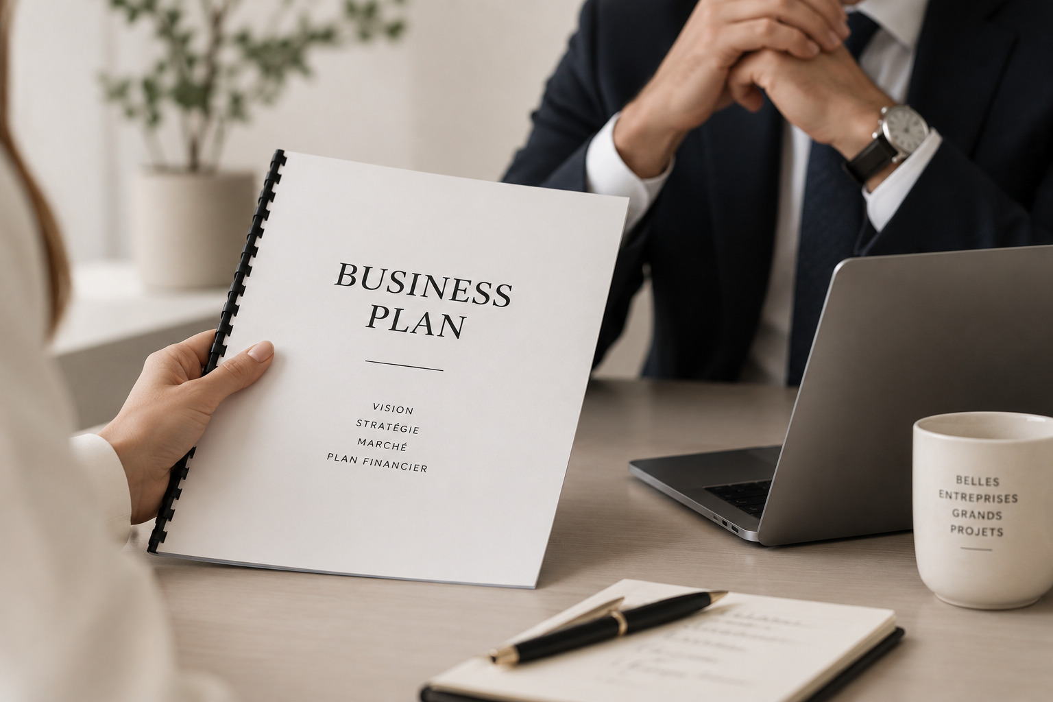 Business plan : la structure qui convainc un banquier