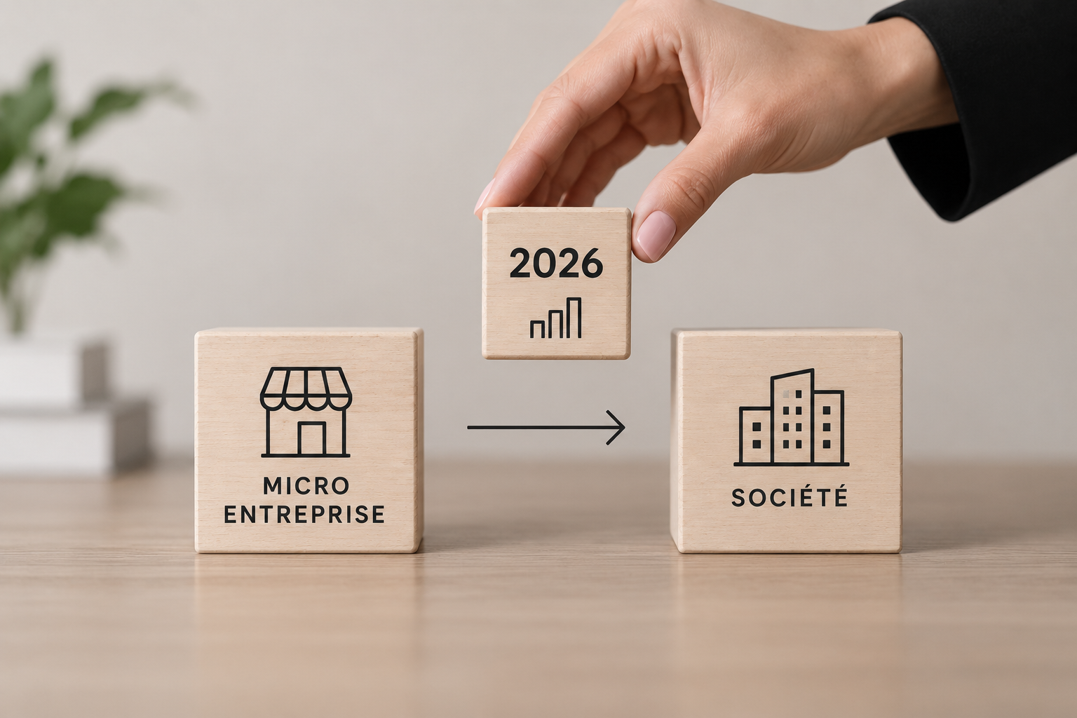 Passer de micro entreprise à société : les seuils 2026